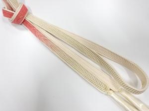 未使用品　正絹　手組帯締め